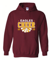 #11 Cheerleader Hoody Glitter
