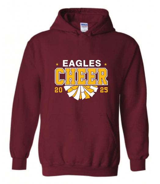 #11 Cheerleader Hoody Glitter