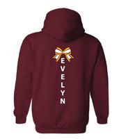 #11 Cheerleader Hoody Glitter