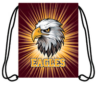 PTO #10 Eagles Drawstring Backpack