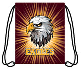 PTO #10 Eagles Drawstring Backpack