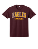 PTO #14 Dad & Grandpa T-shirts with flag on sleeve
