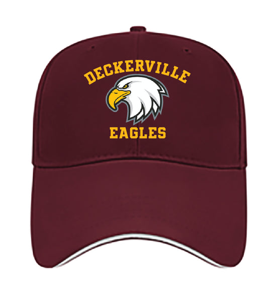 PTO #19 EAGLES MAROON/WHITE CAP