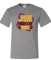 #3 Gray Gameday Tshirt