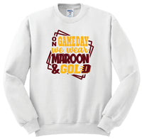 PTO #4 Glitter Gameday Sweatshirt