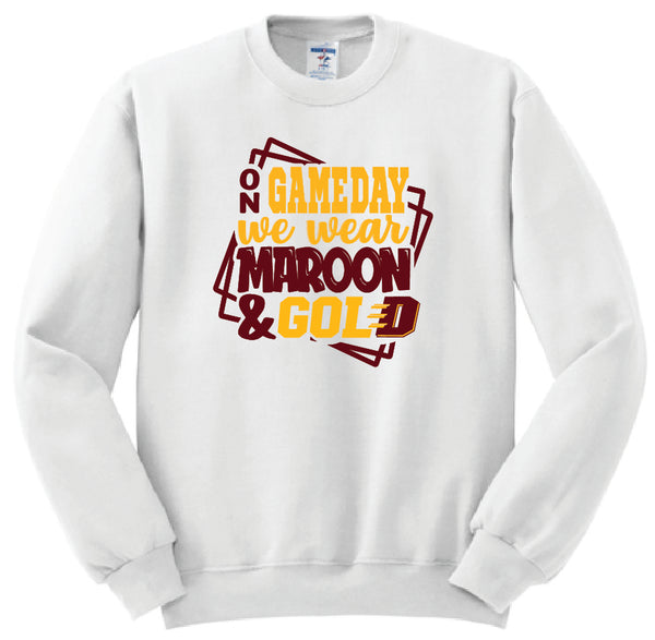 PTO #4 Glitter Gameday Sweatshirt