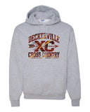 (cc) #4 Gray Cross Country Hoody