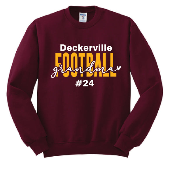 #6 Football Grandma Hoody