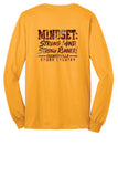 (cc) #7 Gold Cross Country Long Sleeve Tshirt