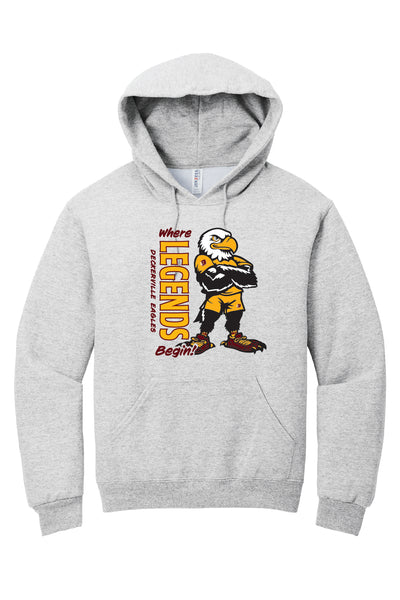 PTO #8 Eagles Legends Light Gray Hoody