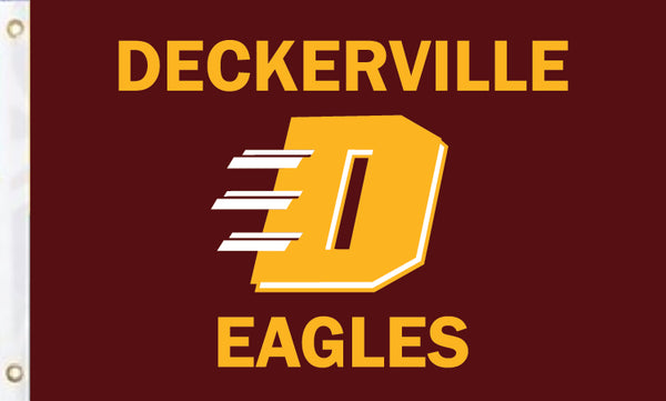 #10 Deckerville Eagles Flag