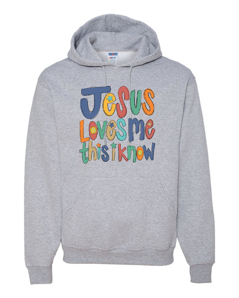 CH #12 JESUS LOVES ME HOODY