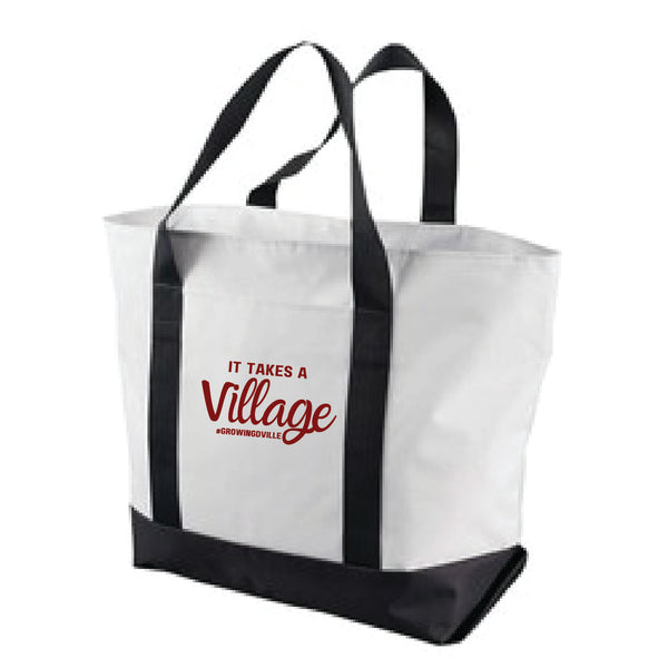 DCDC It Takes A Village Polyester Tote Bag