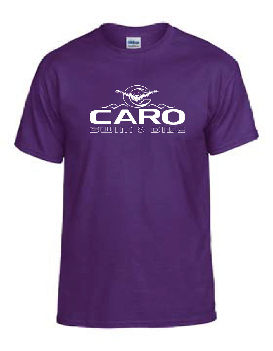 1 Purple Caro Swim T-Shirt – Thumb Printing Professionals