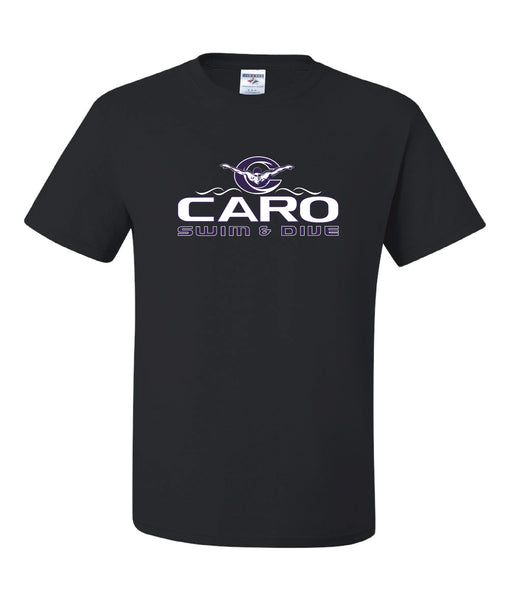 #2 Black Caro Swim T-Shirt