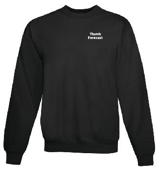 Design 1 Thumb Forecast Crewneck Sweatshirt